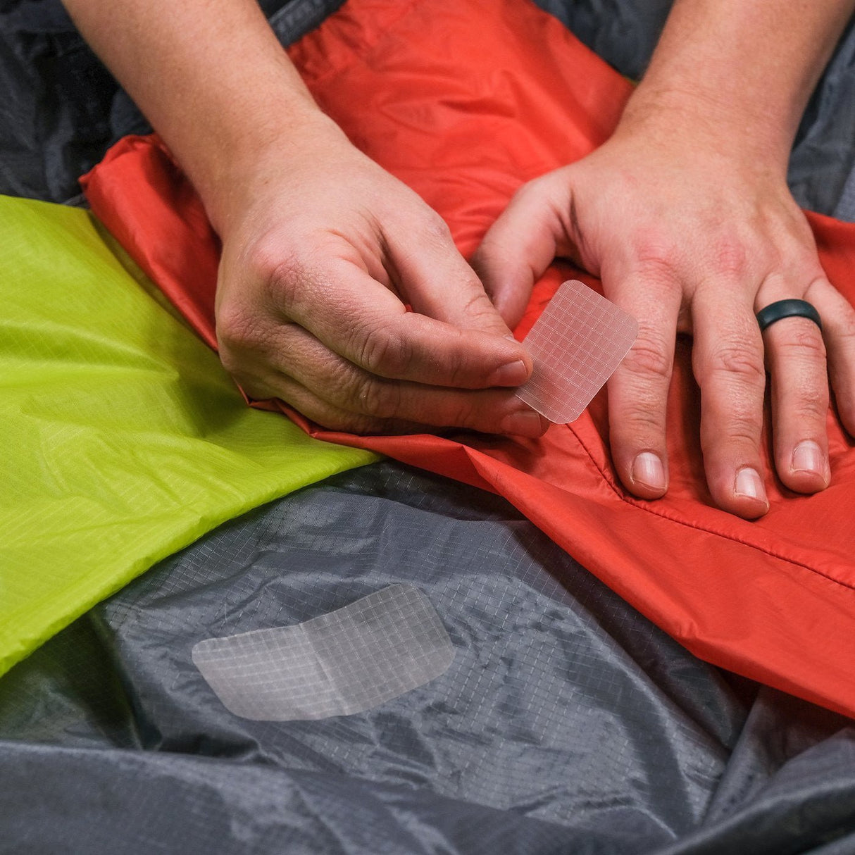 Kit de réparation Gear Aid Tenacious Tape Patchs Silnylon