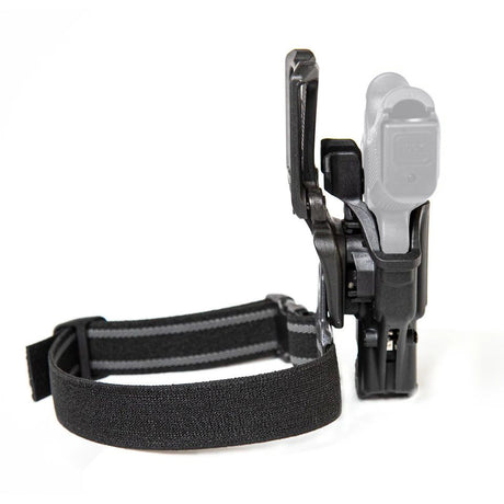 Kit holster Blackhawk T-Series™ L2C ouvert avec passant Jacket Slot et adaptateur de cuisse