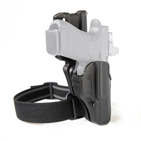 Kit holster Blackhawk T-Series™ L2C ouvert avec passant Jacket Slot et adaptateur de cuisse
