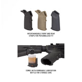 Kit poignée pistolet MIAD GEN 1.1 Type 2 Magpul pour AR10 avec trois dos interchangeables