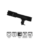 Lampe pour arme Powertac Huntsman IR filtre infrarouge 850 nm et montage Picatinny
