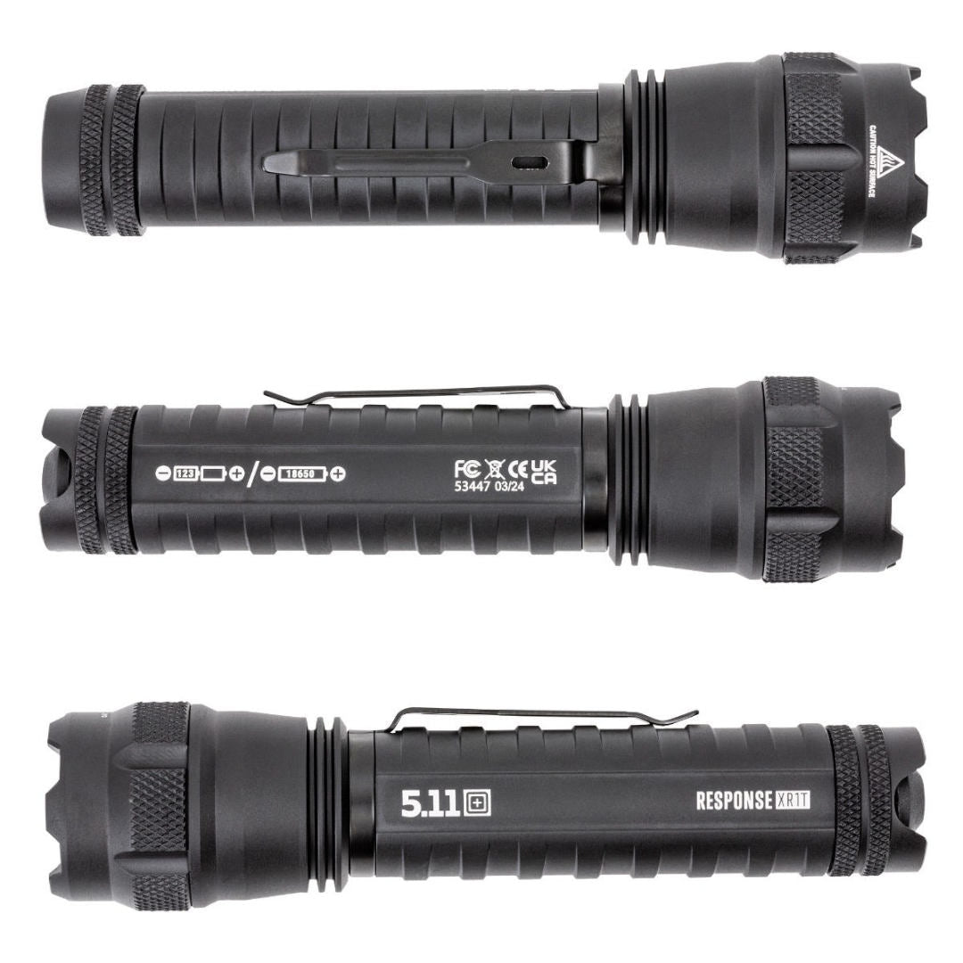 Lampe tactique Response XR1T 5.11 Tactical aluminium aéronautique 1200 lumens IPX8