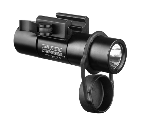 Lampe tactique pour arme FAB Defense PR-3 G2 1 pouce à fixation Picatinny rapide intégrée