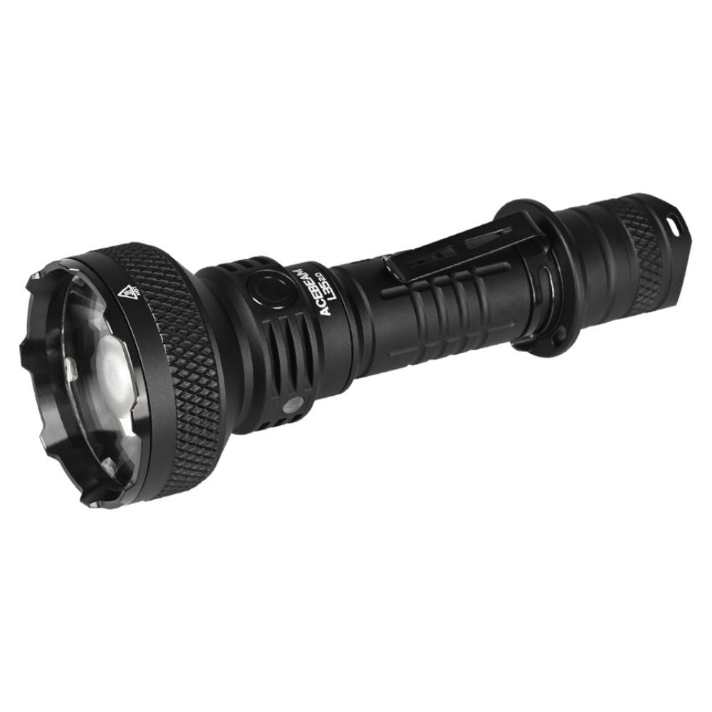 Lampe torche AceBeam L35 2.0 5000 lumens étanche 5 m portée 650 m rechargeable