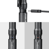 Lampe torche Powertac E3R Nova 820 lumens rechargeable en USB-C pour 36 grammes