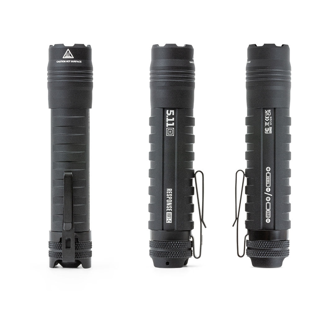 Lampe torche Response XR1C 5.11 Tactical aluminium aéronautique 750 lumens IPX7