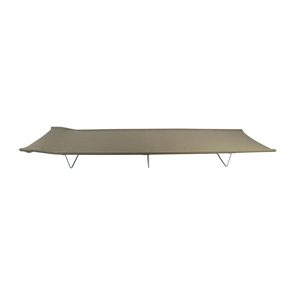 Lit de camp Ares démontable en tubes d'acier 180 x 60 cm avec housse en toile