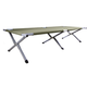 Lit picot type US Mil-Tec en acier 190 × 65 cm charge 200 kg avec sac de transport