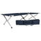 Lit picot type US Mil-Tec en aluminium 190 × 65 cm charge 120 kg avec sac de transport