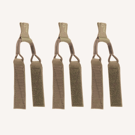 Lot de 3 rétentions Agilite Jump Retention Tabs à languette polymère pour placard