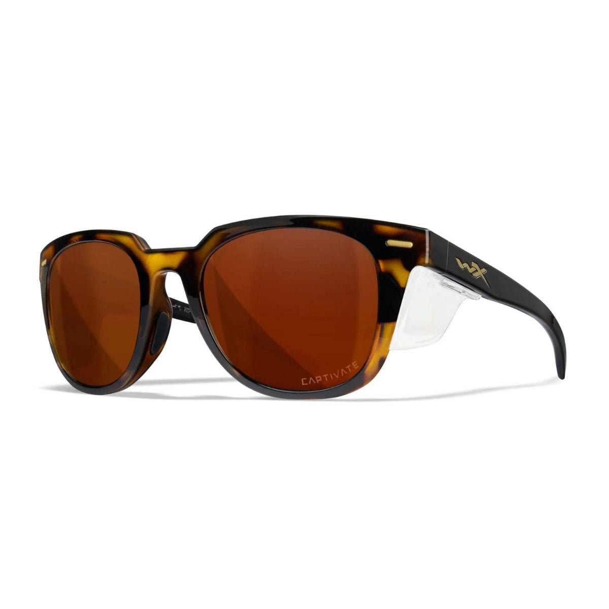 Lunettes Wiley X WX Ultra EN.166F avec coques latérales amovibles