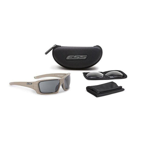 Lunettes balistiques ESS Rollbar kit deux paires écrans 2,2 mm MIL-PRF-32432