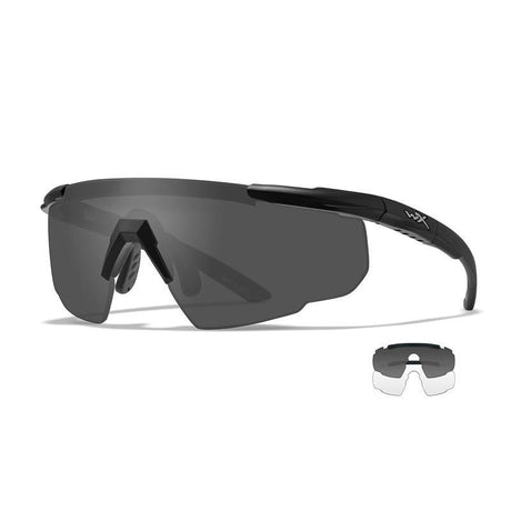Lunettes balistiques Wiley X Saber Advanced kit 2 verres jour et nuit