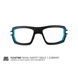 Lunettes balistiques Wiley X WX Breach EN.166F avec joint facial amovible