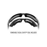 Lunettes balistiques Wiley X WX Gravity EN.166F avec joint facial amovible