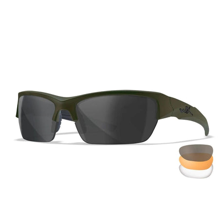 Lunettes balistiques Wiley X WX Valor kit 3 verres interchangeables