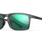 Lunettes de protection Wiley X WX Axe ANSI Z87.1 verres polarisés Captivate miroir gris translucide