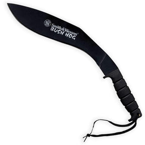 Machette Smith & Wesson Bush Hog kukri acier inoxydable lame 292 mm avec étui