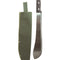 Machette bolo 15 pouces Mil-Tec en acier lame 36,5 cm 380 g avec fourreau en coton