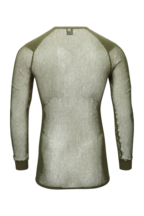 Maillot de corps résille manches longues Brynje Wool Thermo laine mérinos 125 g/m²