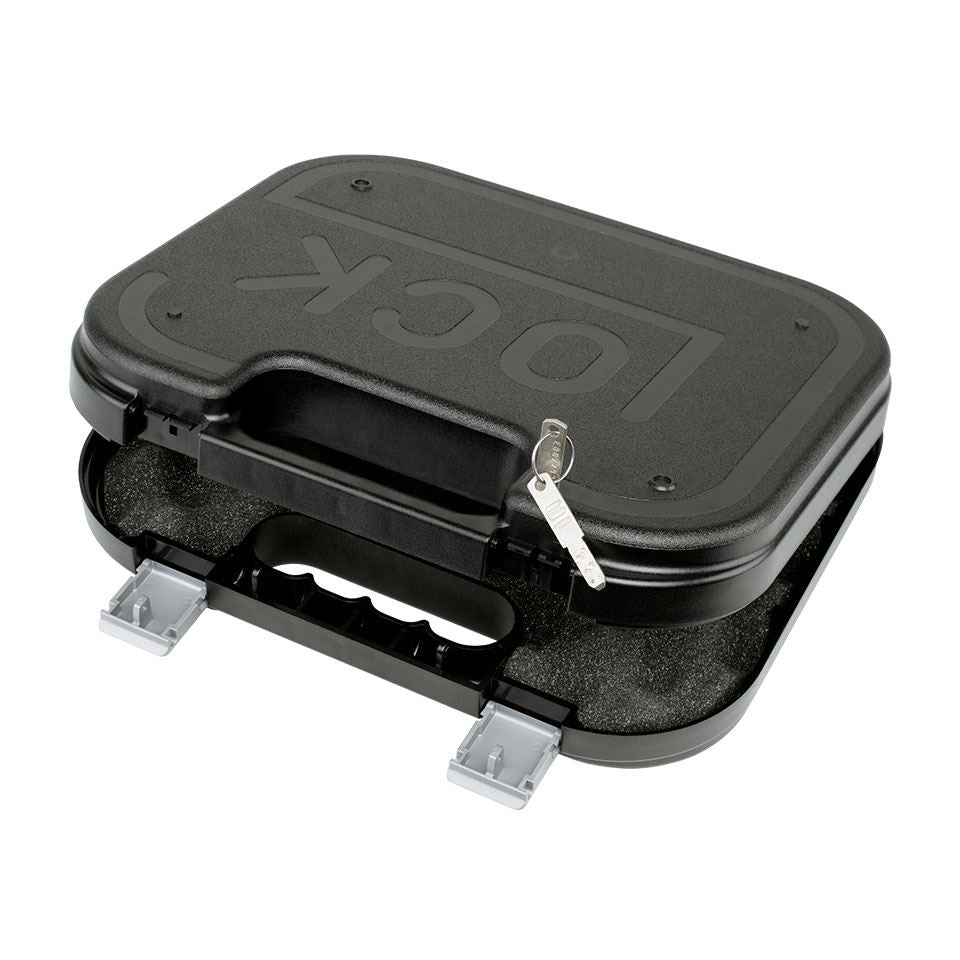 Malette pour arme Glock avec serrure à clé (clés fournies)