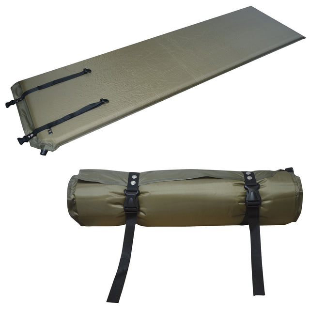 Matelas auto-gonflant OPEX 3 cm en polyester 190T enduit PVC mousse PU 185 x 50 cm