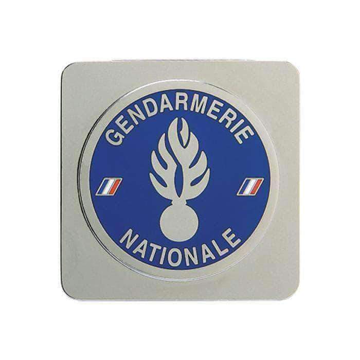 Médaille Gendarmerie GK Pro support carré zinc nickelé