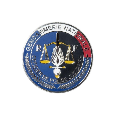 Médaille Gendarmerie Nationale OPJ Patrol Equipement 45 mm pour porte-carte, vendue seule