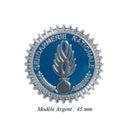 Médaille Gendarmerie Nationale Patrol Equipement 45 mm pour porte-carte, vendue seule
