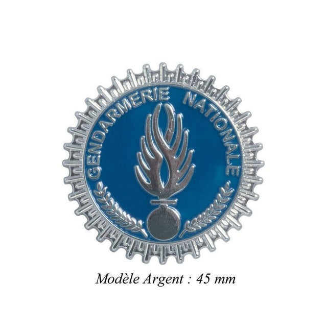 Médaille Gendarmerie Nationale Patrol Equipement 45 mm pour porte-carte, vendue seule