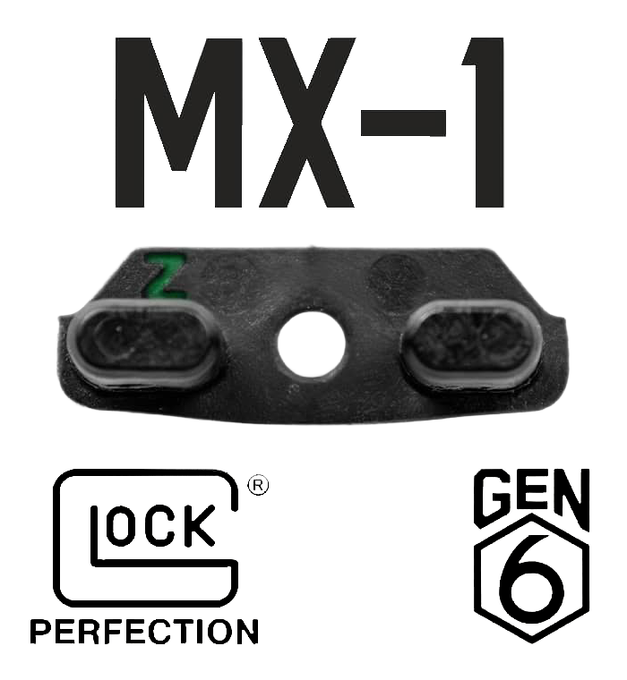Meta Tactical Pièce adaptatrice pour Glock Gen 6 10 g pour faire évoluer la plateforme