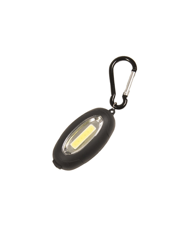 Mini lampe porte-clés Mil-Tec 80 lumens avec aimant arrière et mousqueton