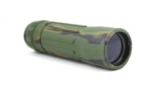 Monoculaire Mil-Tec 10×25 objectif 25 mm champ 101 m/1000 m pupille 2,48 mm avec housse