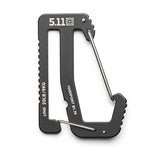 Mousqueton Hardpoint B175 5.11 Tactical ceinture 1,75 pouce acier 3Cr13MoV sécurisé