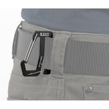 Mousqueton Hardpoint B175 5.11 Tactical ceinture 1,75 pouce acier 3Cr13MoV sécurisé