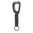 Mousqueton Mil-Tec porte-clés paracord 20,5 cm POM MOLLE (non certifié escalade)
