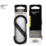 Mousqueton Nite Ize S-Biner en acier inoxydable double portillon charge 4,5 kg