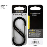 Mousqueton Nite Ize S-Biner en acier inoxydable double portillon charge 4,5 kg