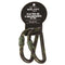 Mousquetons utilitaires Mil-Tec Tactical alliage aluminium 8 cm vendus par paire (non certifiés escalade ni secours)