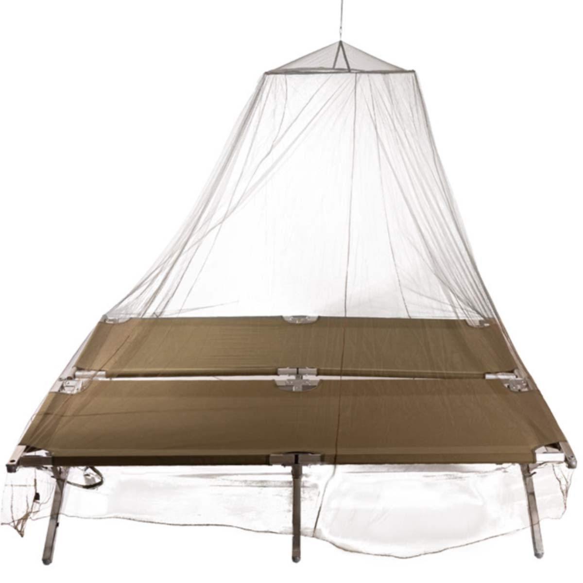 Moustiquaire de lit Mil-Tec Jungle Double polyester baldaquin 2 personnes maille 180 trous par pouce carré
