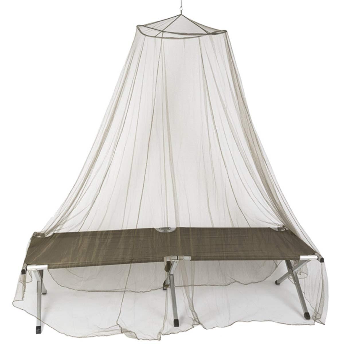 Moustiquaire de lit Mil-Tec Jungle Single polyester baldaquin 1 personne maille 180 trous par pouce carré
