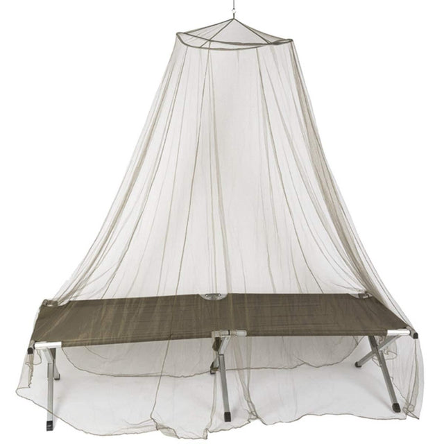 Moustiquaire de lit Mil-Tec Jungle Single polyester baldaquin 1 personne maille 180 trous par pouce carré