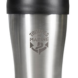 Mug métal Ares gravé aux armes des troupes de marine pour le quart quotidien