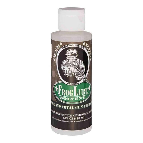 Nettoyant FrogLube Solvent tout-en-un pour armes bio-sourcé non toxique 120 ml