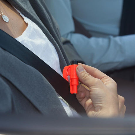 Outil de secours Resqme porte-clés coupe-ceinture et brise-vitre 2-en-1