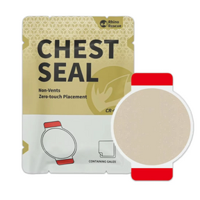Pansement occlusif Rhino Rescue Chest Seal sans valve