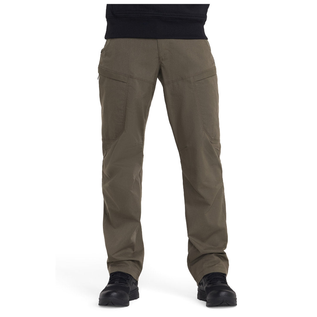 Pantalon Apex 5.11 Tactical toile Flex-Tac dix poches coupe droite et gousset d'aisance
