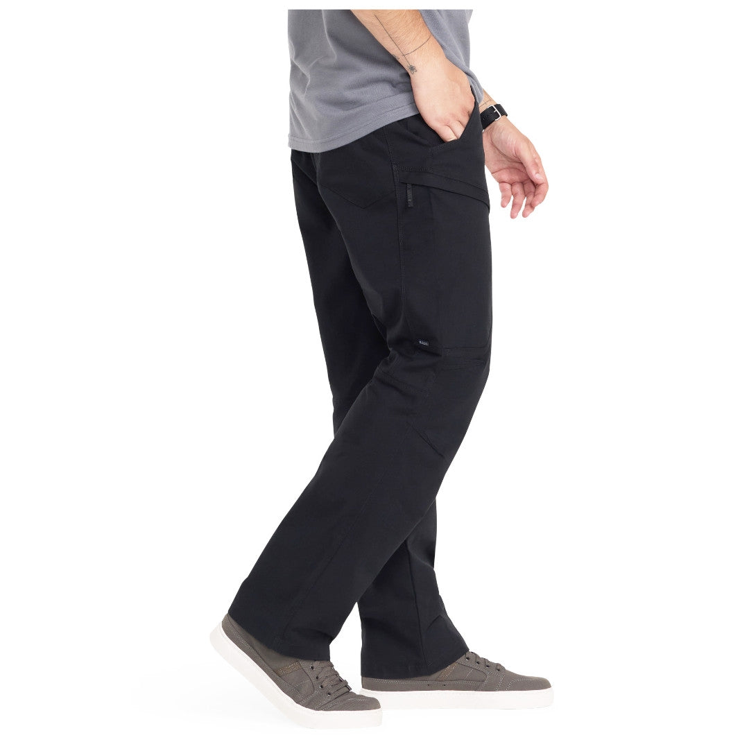 Pantalon Apex 5.11 Tactical toile Flex-Tac dix poches coupe droite et gousset d'aisance