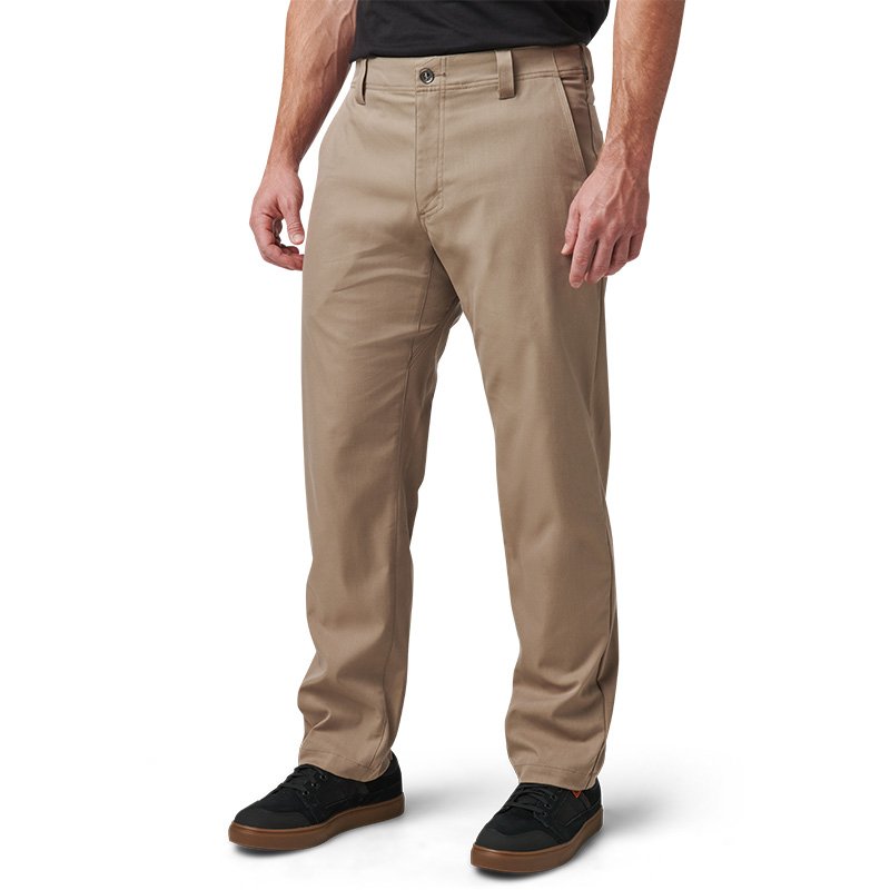 Pantalon chino Edge 2.0 5.11 Tactical toile Flex-Tac sept poches dont deux à chargeur