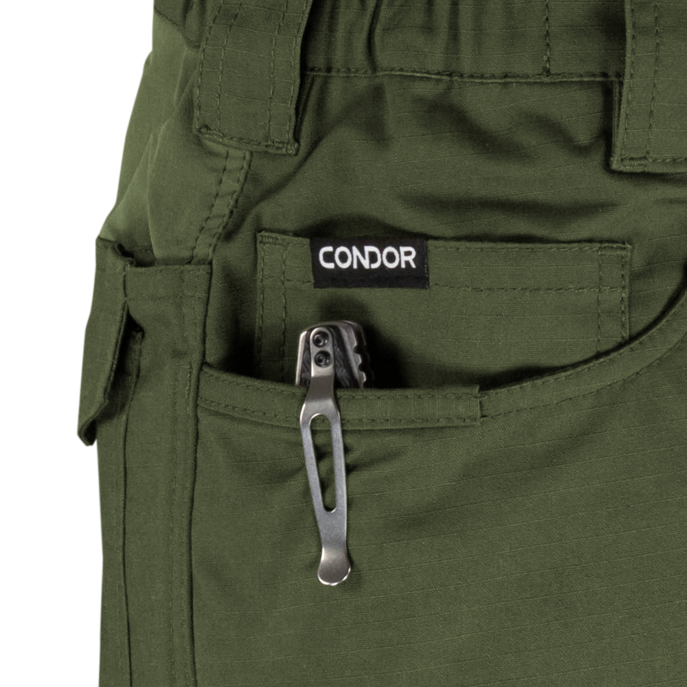 Pantalon tactique Condor Odyssey Gen III ripstop stretch genoux articulés